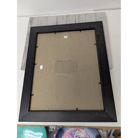 Jane McClure Jane's Prints Young Girl sitting on Old Car Flag Framed Print - Picture 4 of 4